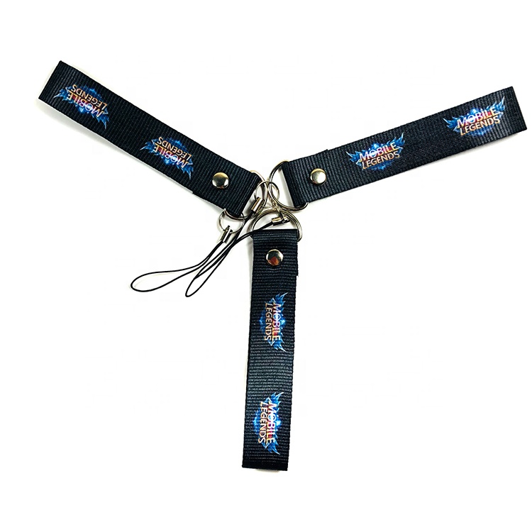 PriceList for Beaded Id Badge Lanyard - Lanyard Short Strap Custom Mini Lanyards For Keys – Bison