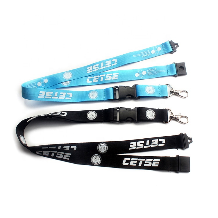 China wholesale Woven Lanyards With Logo Custom - Cheap Strap | Neck Polyester Lanyard with Hook – Bison