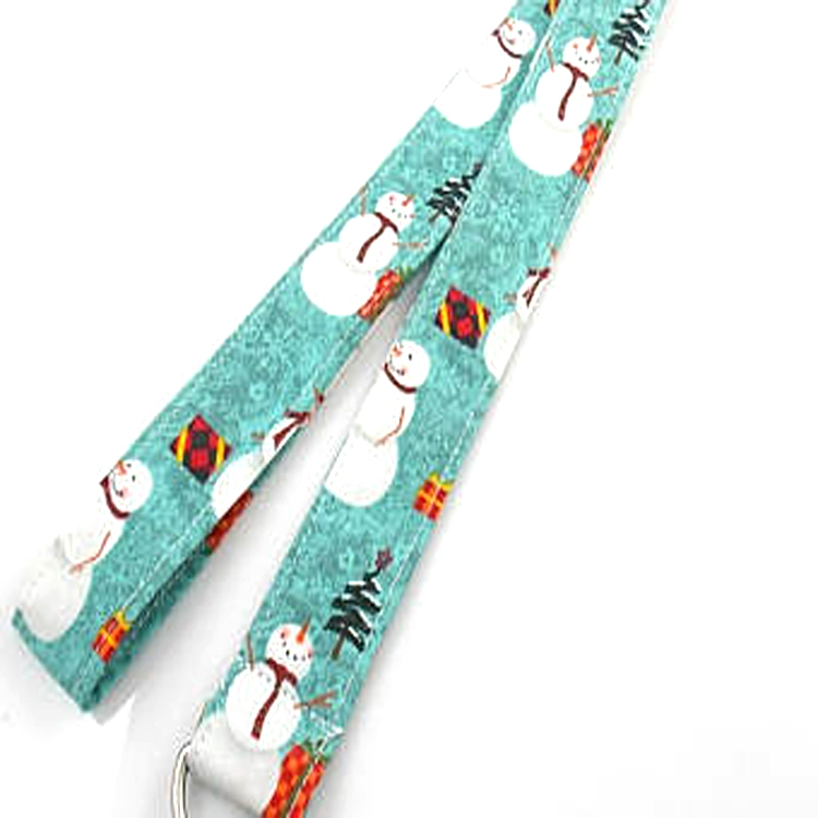 High-Quality Characteristic Eco-Friendly Funny Christmas Lanyard
