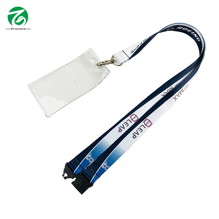 China wholesale Printing Machine For Lanyard - High Quality Safe Foldable Polyester Id Wallet Lanyard – Bison