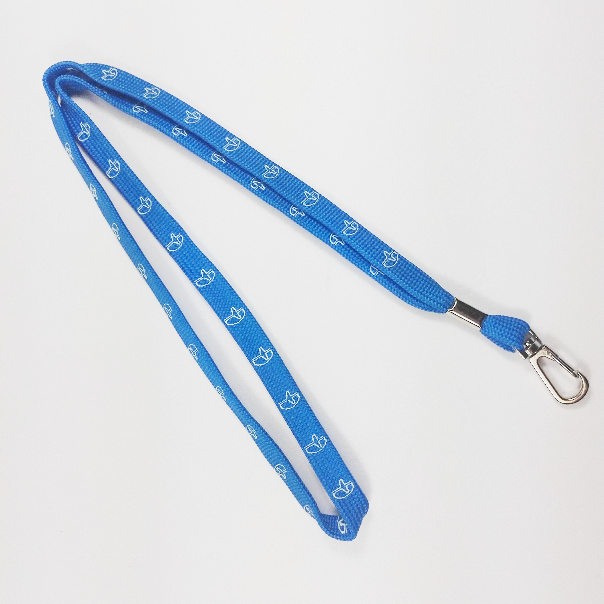 mobile phone customized polyester lanyard with straw