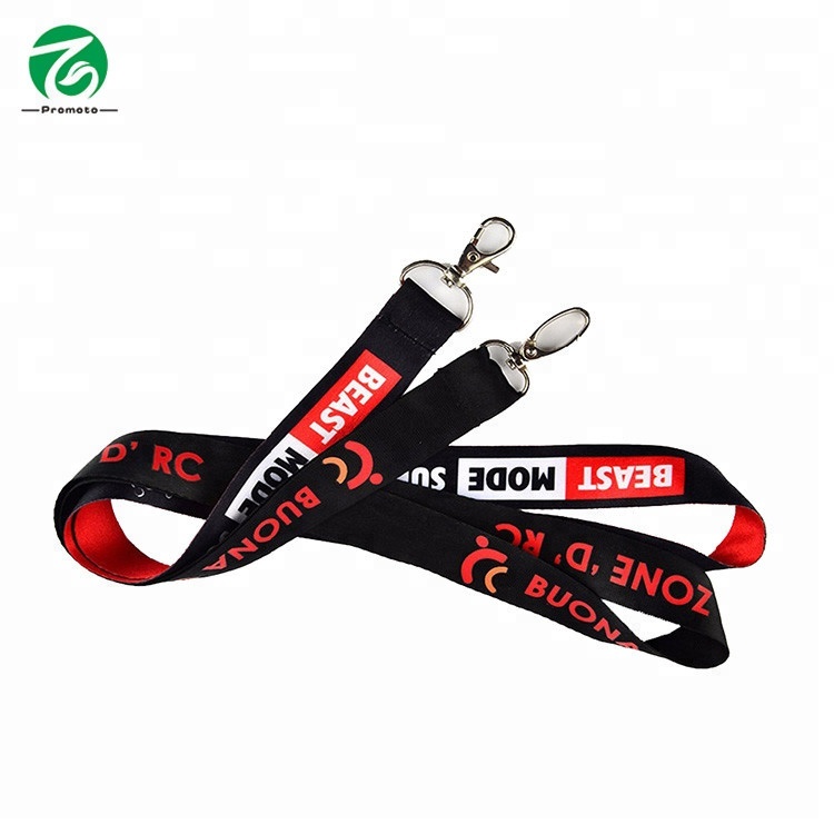 High Quality Heat Transfer Lanyards – High Quality Mixed Color Personalized Lanyard with Logo – Bison