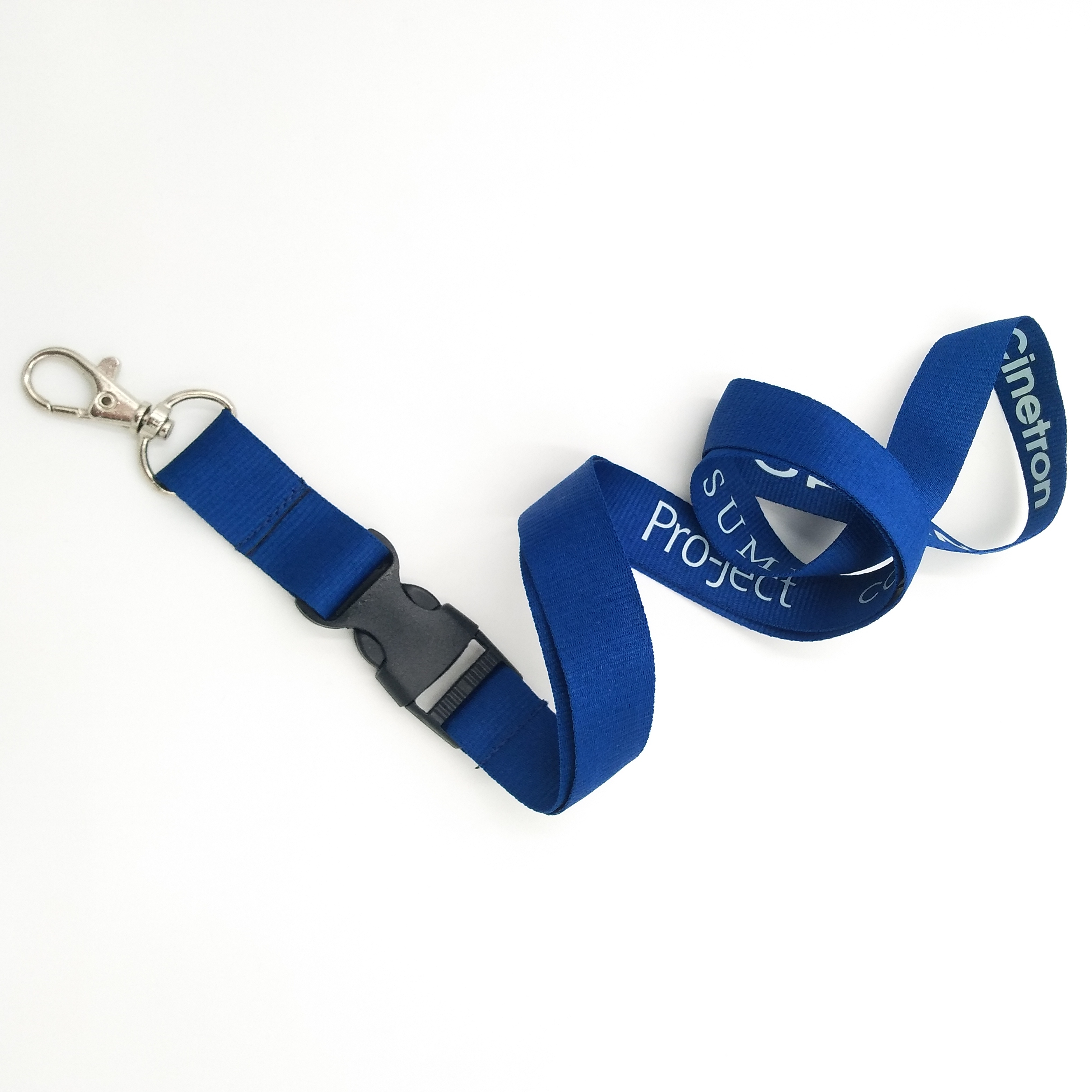 China Cheap price Sublimation Printing Lanyard – Cheap Custom Silk Screen Printing Polyester Lanyard With Buckle – Bison