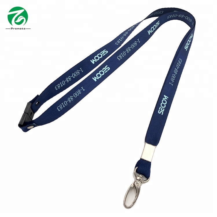High Quality Floral Printing Lanyard - Eco-friendly 100% silicone lanyard neck strap – Bison