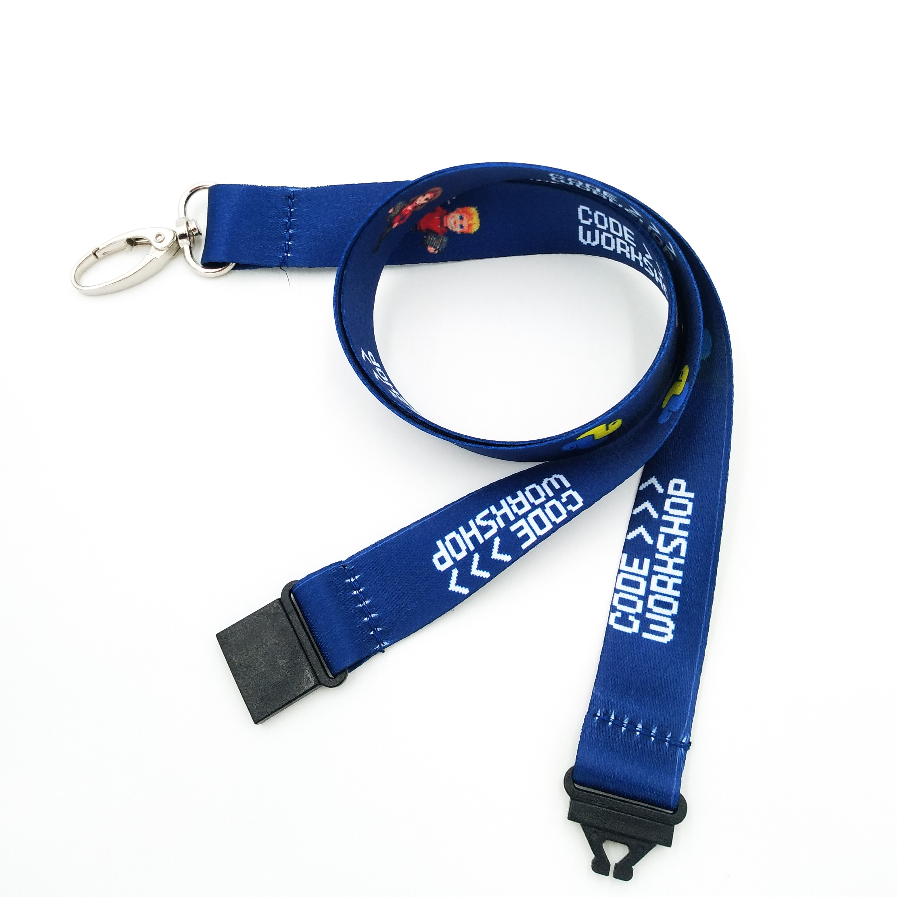 High Quality Heat Transfer Lanyards – Good Quality Custom Sublimation Polyester Lanyard With Buckle – Bison