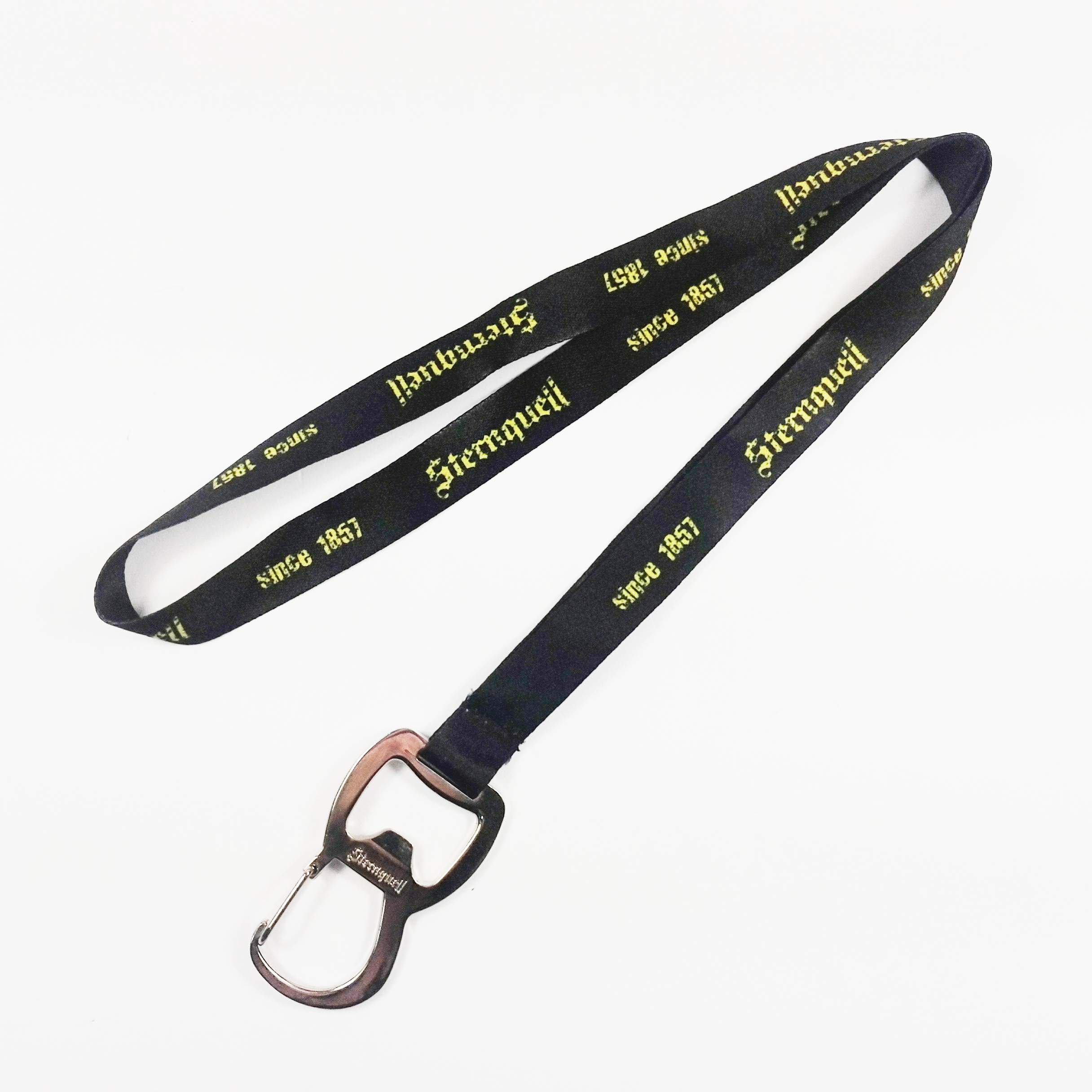 High Quality Floral Printing Lanyard - customized heat transfer sublimation carabline lanyard with bottle opener – Bison