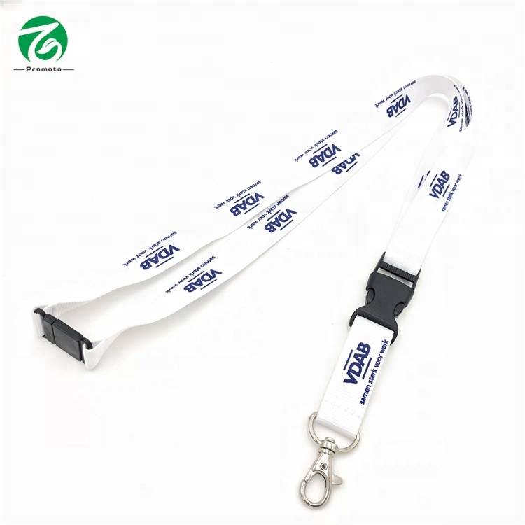 China Cheap price Sublimation Printing Lanyard – Wholesale Polyester Lanyard Key Chain ID Badge Holder Keys ID Neck Straps – Bison