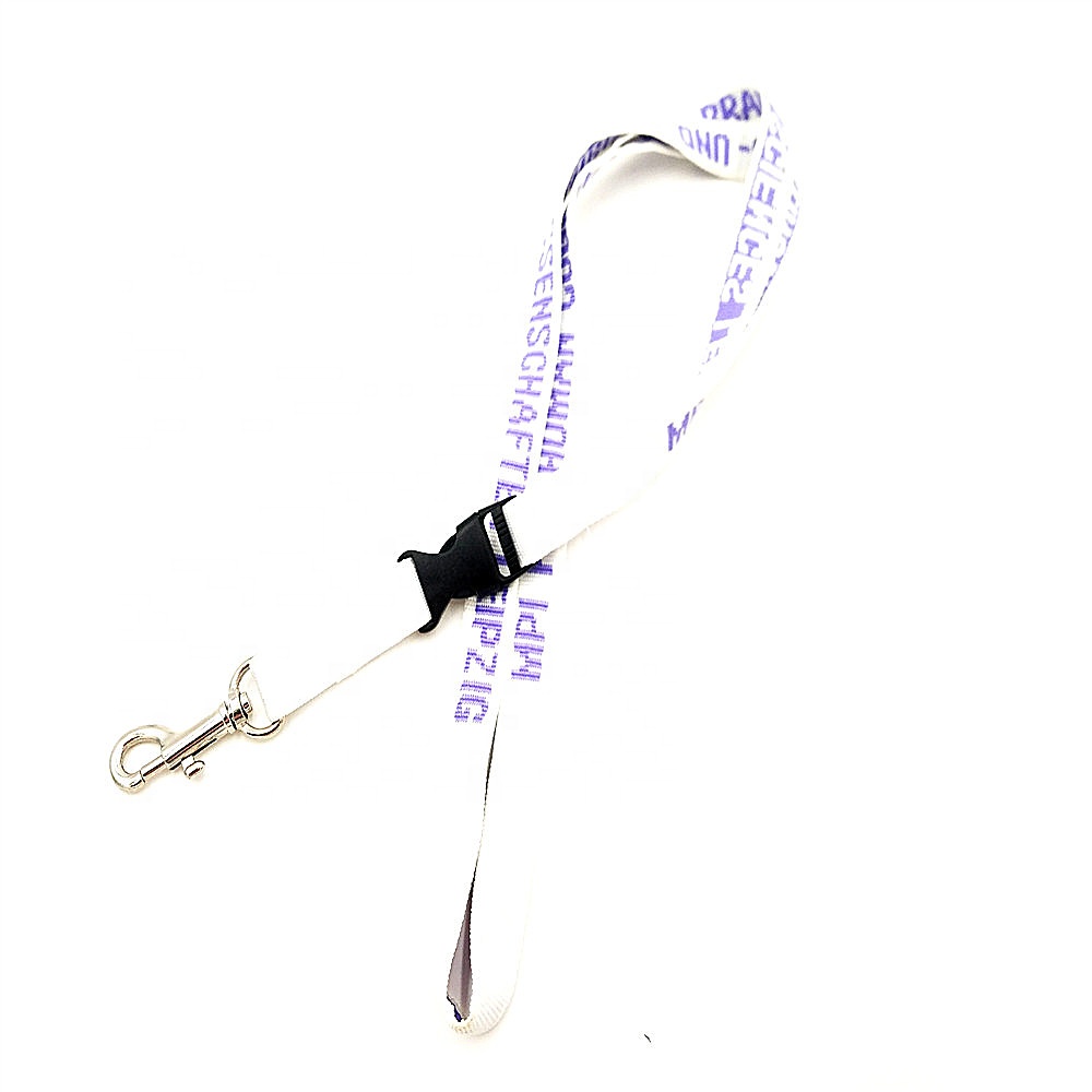 2020 wholesale price Lanyard Nylon - Best Quality Custom Woven Polyester Lanyard With Buckle – Bison