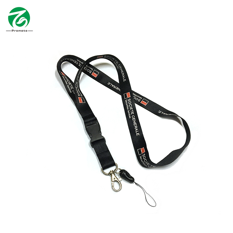 High Quality Floral Printing Lanyard - China Hot Sale Breakaway Broadside Lanyard With Cell Phone Loop – Bison