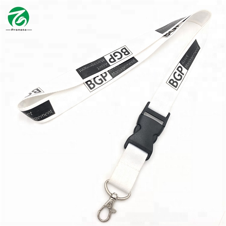 High Quality Floral Printing Lanyard - Lanyard Keychain ID Holder Black With Quick Release/connect  neck strap – Bison