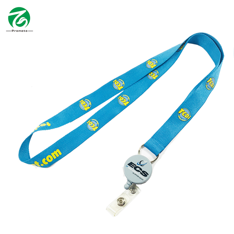 High Quality Floral Printing Lanyard - High Quality Refined Thin Unique Id Badge Lanyard – Bison