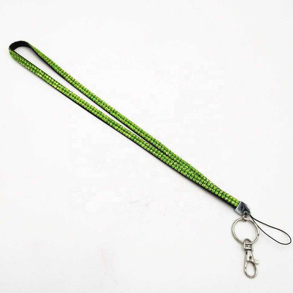 Discountable price Keychain And Lanyard - Custom fashion and sparkling crystal lanyard – Bison