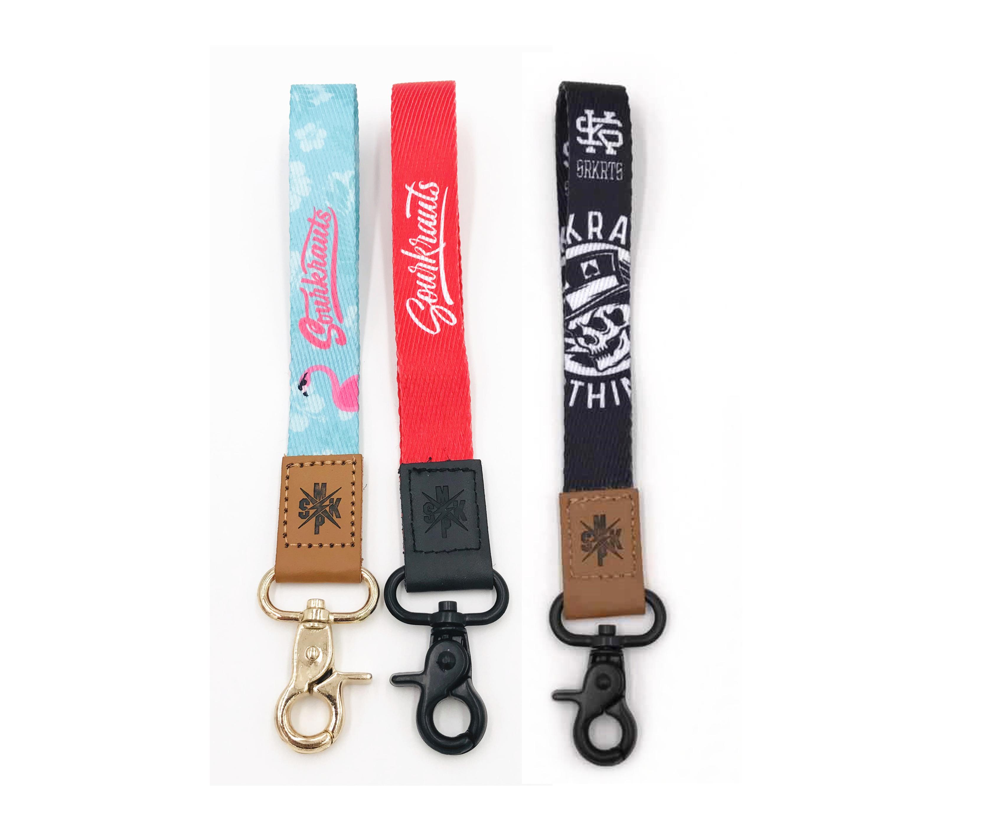 Hot selling and high quality sublimation printing polyester lanyard