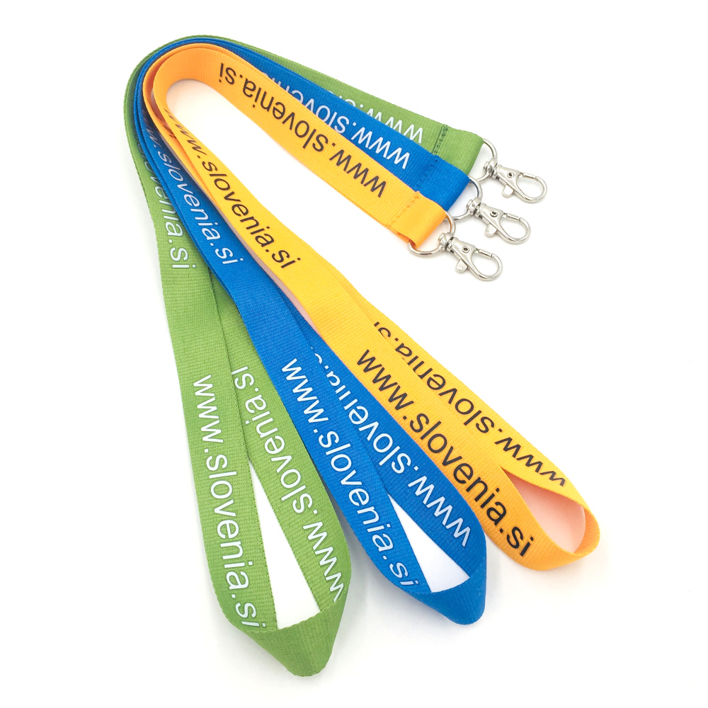 China Cheap price Sublimation Printing Lanyard – High Density Clear Silk Screen Printing Custom Logo Lanyard For Event And Exhibition – Bison