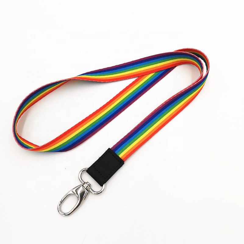 Fixed Competitive Price Lanyard Phone Chargers - Retail LGBT lanyards with durable hook – Bison