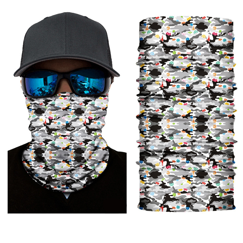 Seamless bandana for cycling or ski