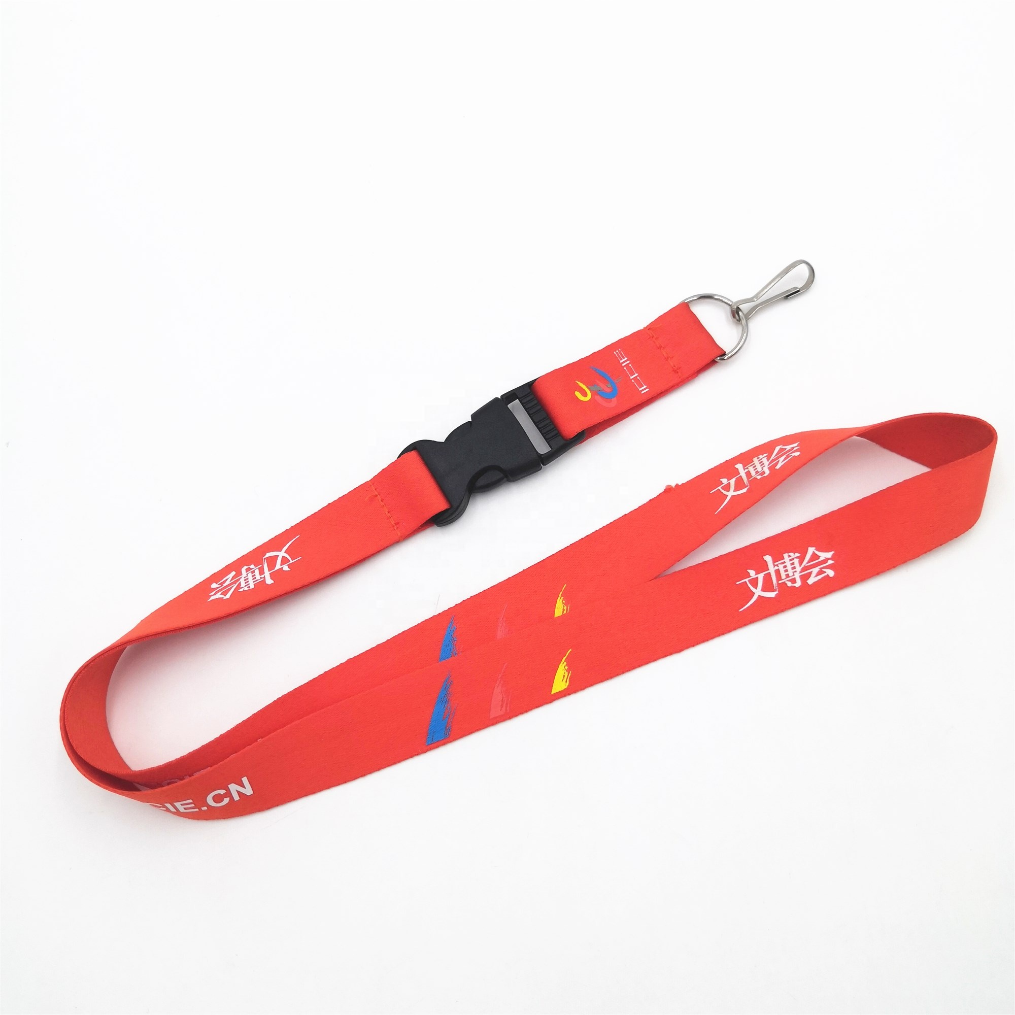 High Quality Floral Printing Lanyard - Personalized  silk printing swivel hook lanyard for football team – Bison