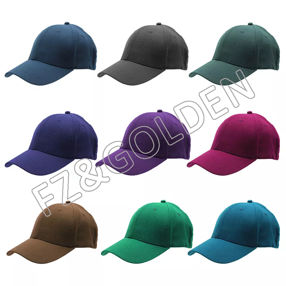 Classical spandex one size fit all wool acrylic sports man fitted caps hats manufacture for men