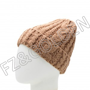 Cheapest Cheap Winter Hats Suppliers –  100% Recycled Polyester Knitted Hat  – FUZHI