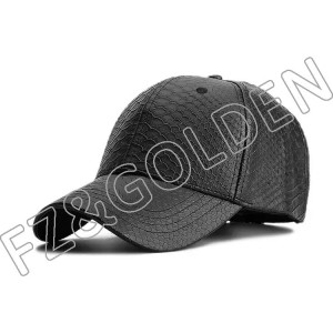 OEM/ODM Camo Cap Supplier –  New Arrival snakeskin baseball cap hat  – FUZHI