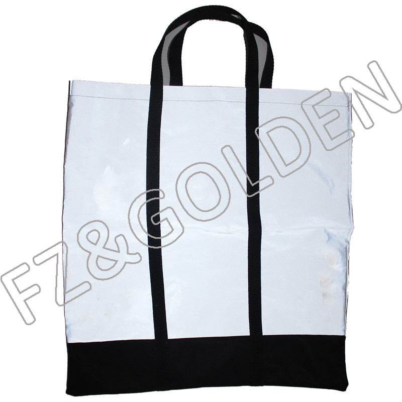 Wholesale Reflective Beanie Factory –  Reflective Polyester Shopping Bag   – FUZHI