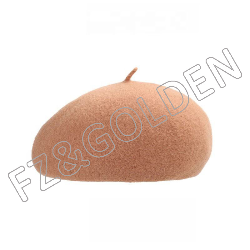New Arrival Wool Warm Knit French Paris Beret Hat for Women