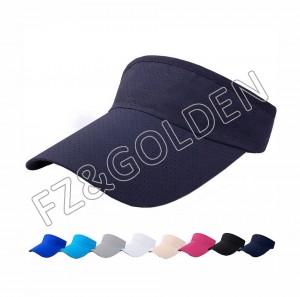 Best-Selling Snapback Cap Supplier –  Sun Sport Wear Athletic Adjustable Protection Customize Visor for Women Men  – FUZHI