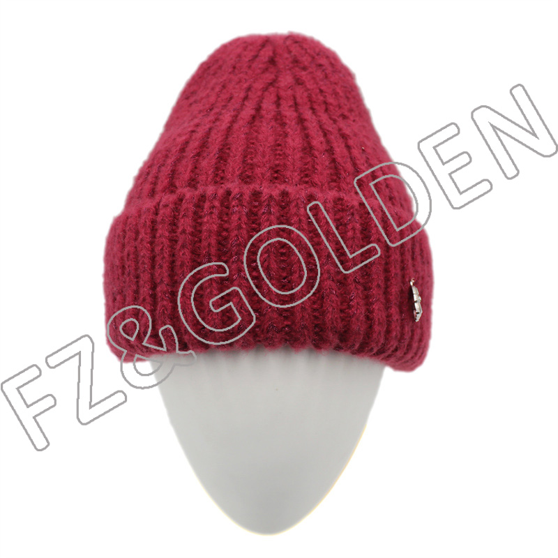New Style Custom Warm Winter Beanie Hat for Women