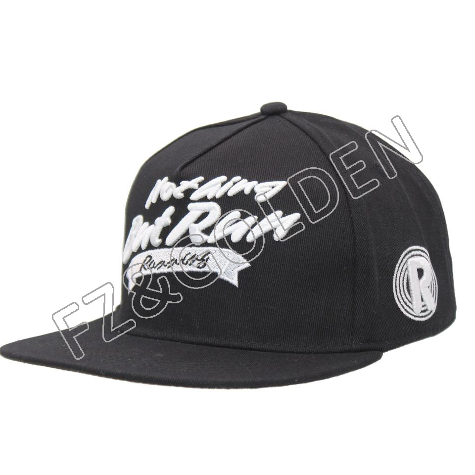 OEM/ODM Vintage Cap Factory –  Custom Logo Snapback Sports Cap   – FUZHI