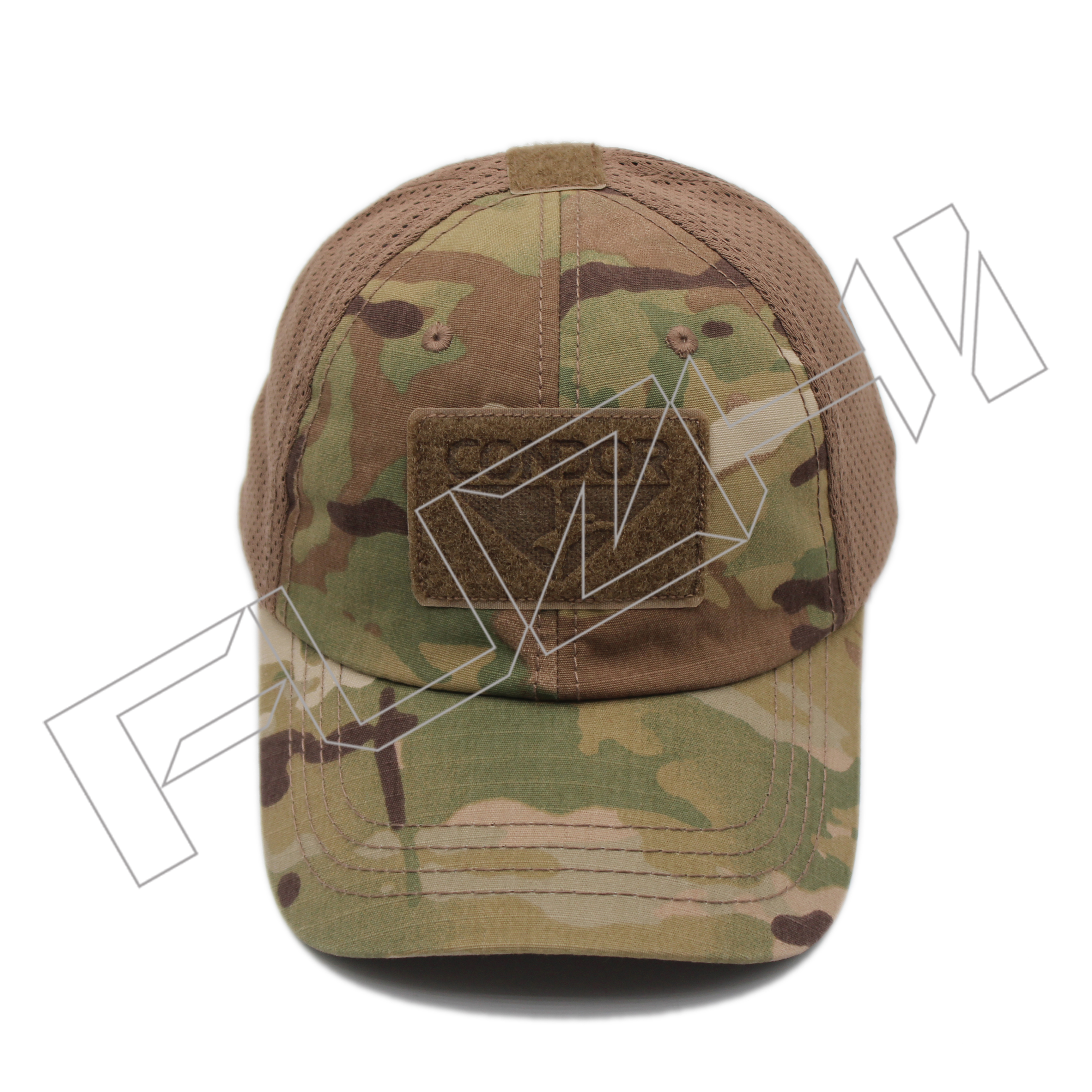 Camouflage trucker cap