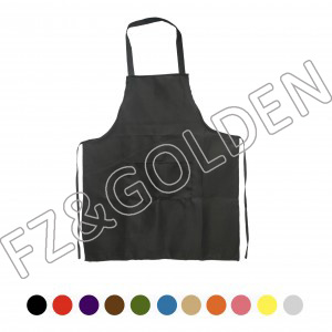 Cheapest Kitchen Gloves Supplier –  Polyester Apron With Two Pocket  – FUZHI