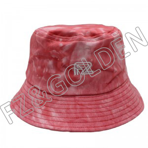 Cheapest 5 Panel Baseball Cap Manufacturer –  100% Cotton Tie-dyed Adult Hat   – FUZHI