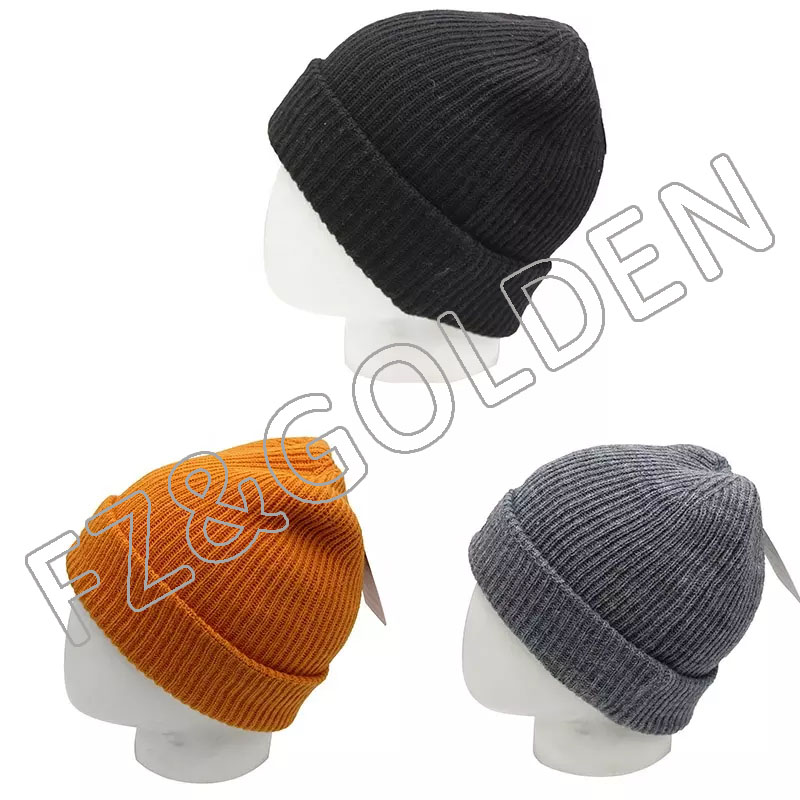 Cheapest Football Beanie Supplier –  New arrival hot sale amazon high quality kids winter hat wool beanie  – FUZHI