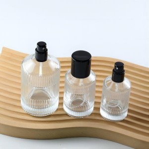 30ml Mini Glass Toilet-water Round Bottle