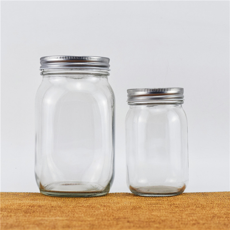 Factory wholesale Glass Jar With Straw - Mason jars – Gabry