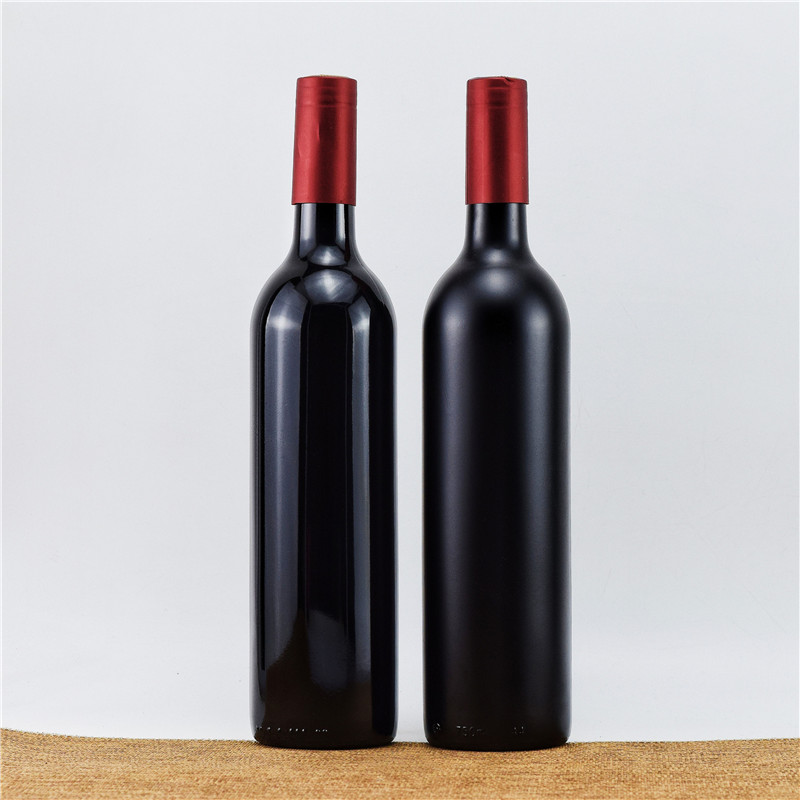 Bottom price Colored Glass Bottles - Traditional Bordeaux Wine Bottle – Gabry