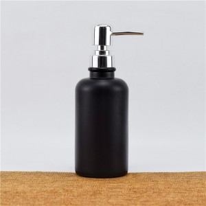250ml Amber Soap Bottle with Pump