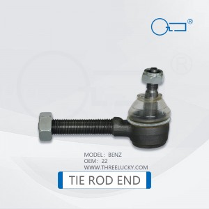 Spare parts，Manufacturer,Best price,Truck, Tie Rod End for  BENZ 22