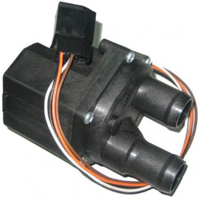 Electric heater valve: heat control in the cabin