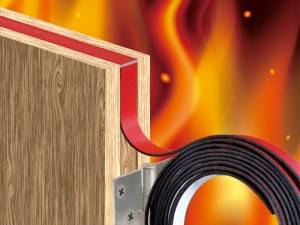 Quots for China Self Adhesive Heat Insulation Fireproof Intumescent Wooden Door Weatherstrip Insulate Thermal Inhibit Smoke Sealing Strip
