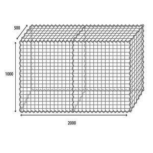 2021 wholesale price Gabion Basket - welded gabion box – HongYue
