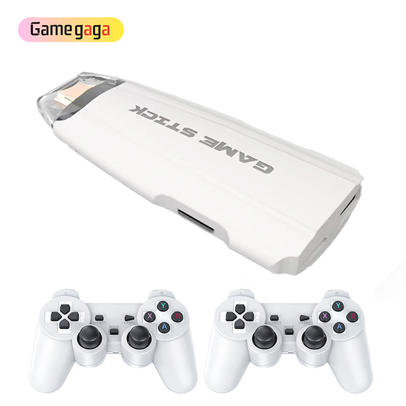 X2 MAX Video Game Console 128G Built-in 40000 Retro Wireless Controller 4K HD TV Game Stick  For PSP/PS1