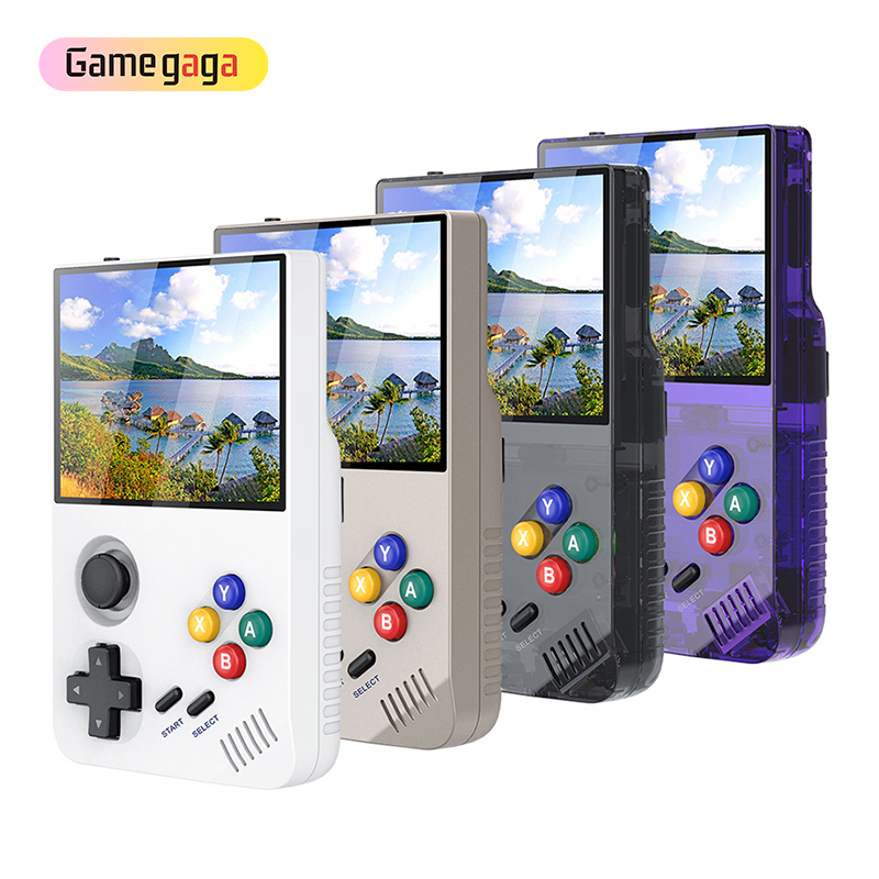 M19 Handheld Game Console 3.5 Inch 640*480 IPS Screen Retro Gaming EmuELEC System Children’s Gifts