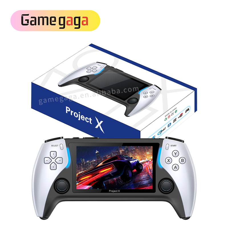 New Project X handheld game console 4.3 inch Retro Classic Portable handheld game player
