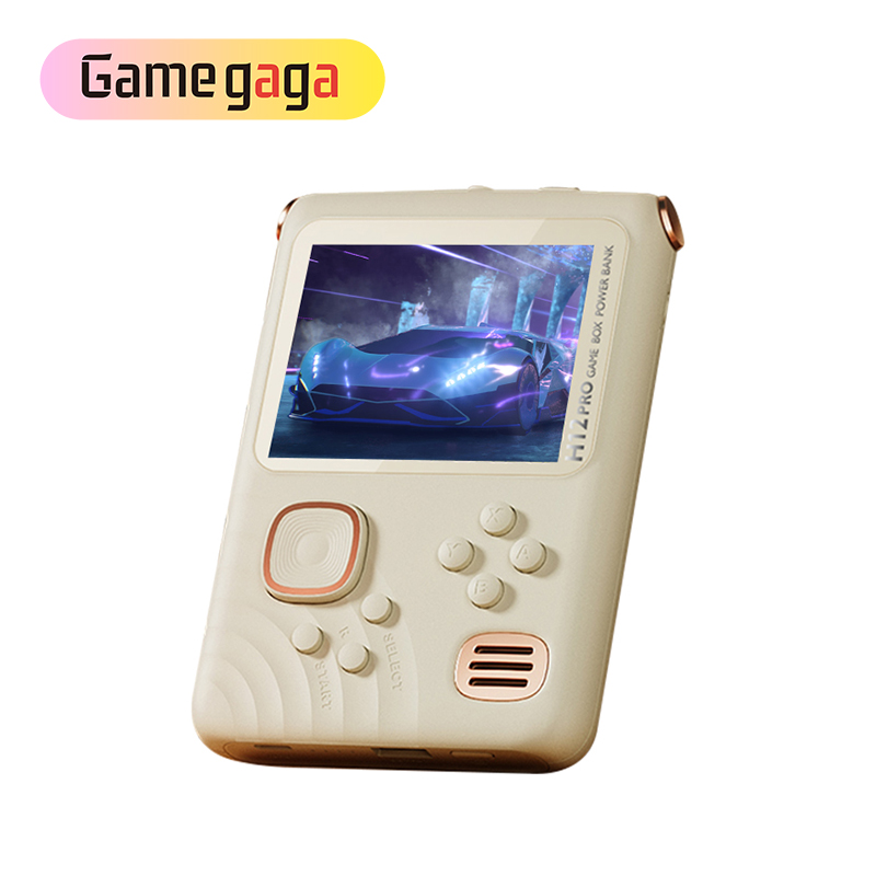 New H12 pro Handheld Game Console 3.5 Inch IPS Screen With Power Bank Retro handheld game player