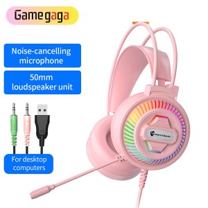 PSH-400 Wired Gaming Headset Headphones with Microphone 3.5mm Headset Gaming For PS4 Pc Phone