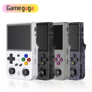 RG353V/ RG353VS Handheld Game Player Dual system Linux + Android 16G 64G 3.5 Inch Screen Retro Game Console For PSP/PS1
