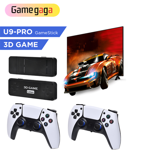 GD10 Game Stick 4K Video Game Console Video Consola Retro Games 2.4G Double  Wireless Controller Built-in 30000+ Games