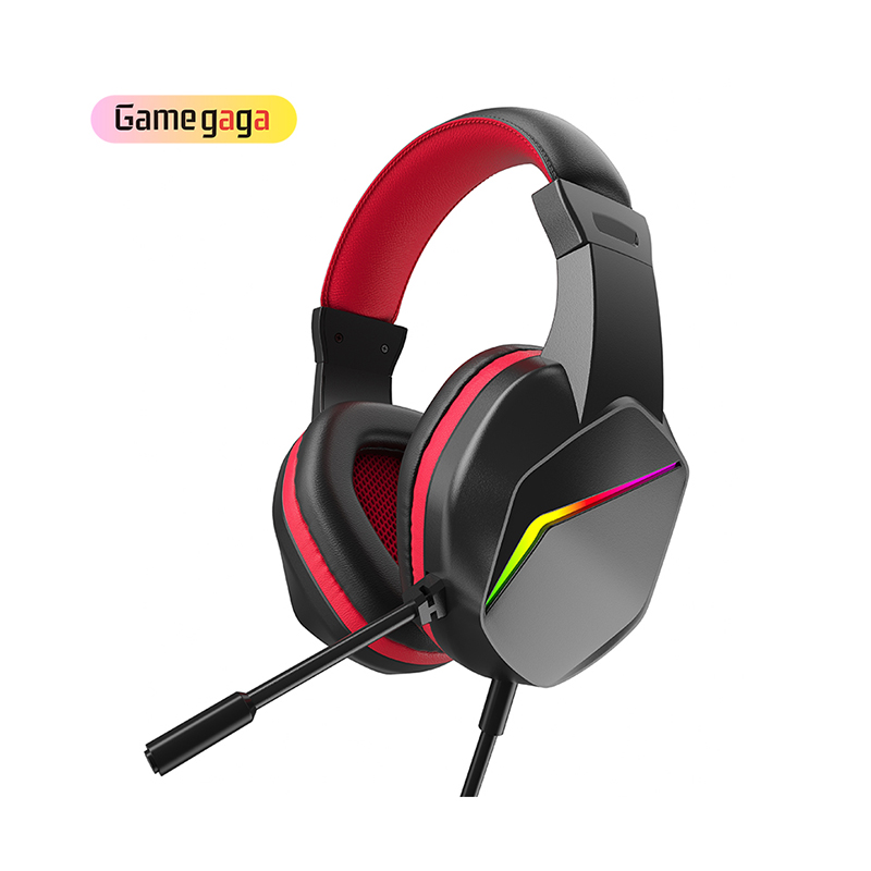 Q6 Noise-Canceling Gaming Headsets Custom Logo Wired Gaming Headphones Gamer Headset for PS4 PC Xbox One PS5