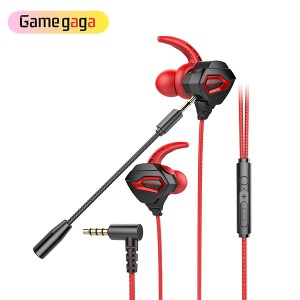 G25 Gaming Headset In-Ear Earbuds Wired Gamer Headphone with Microphone For PUBG/PS4 Gamer headphones